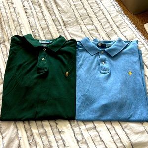 Men’s Ralph Lauren Polos XL Lot of two.
